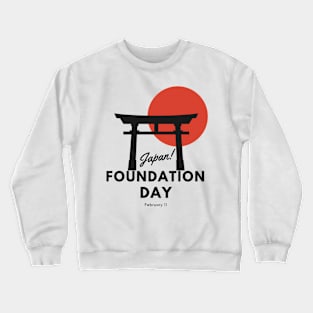 Japan National Foundation Day February 11 Crewneck Sweatshirt